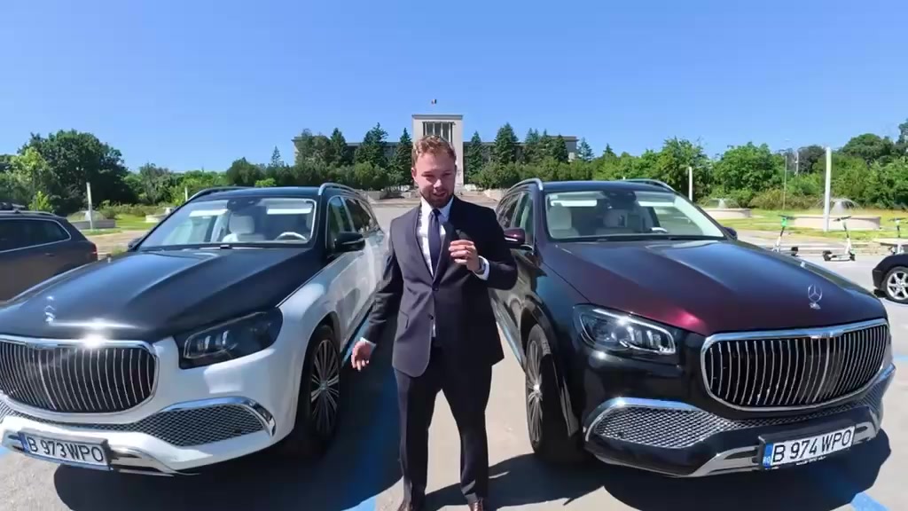 Mercedes-Maybach GLS 600 negru din flota Limo Black CTT